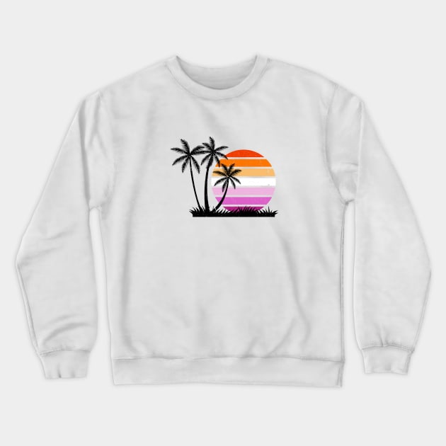 Lesbian Sunset Pride - Best Seller! Crewneck Sweatshirt by DADDY DD